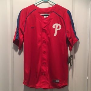 NWT Phillies Boys XL (size 20) Phillies Jersey